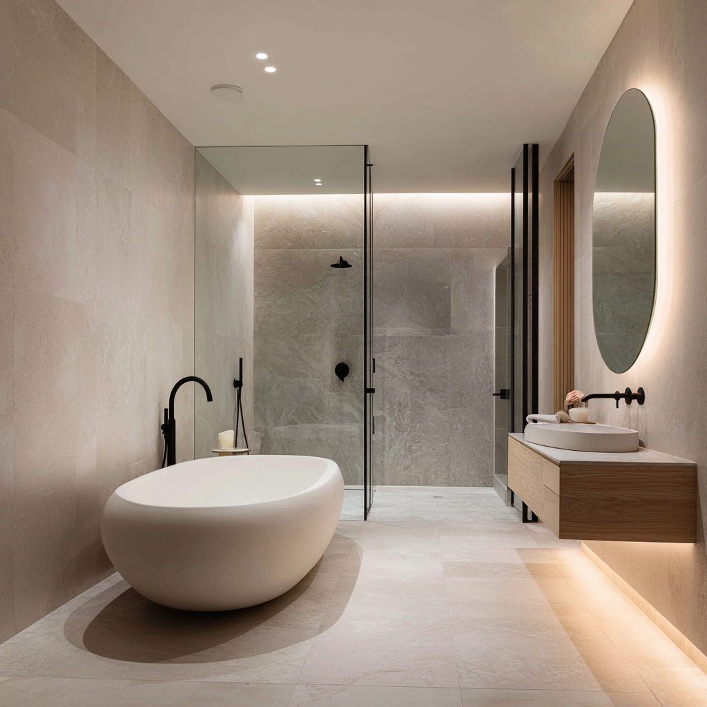 Treatment facility interior